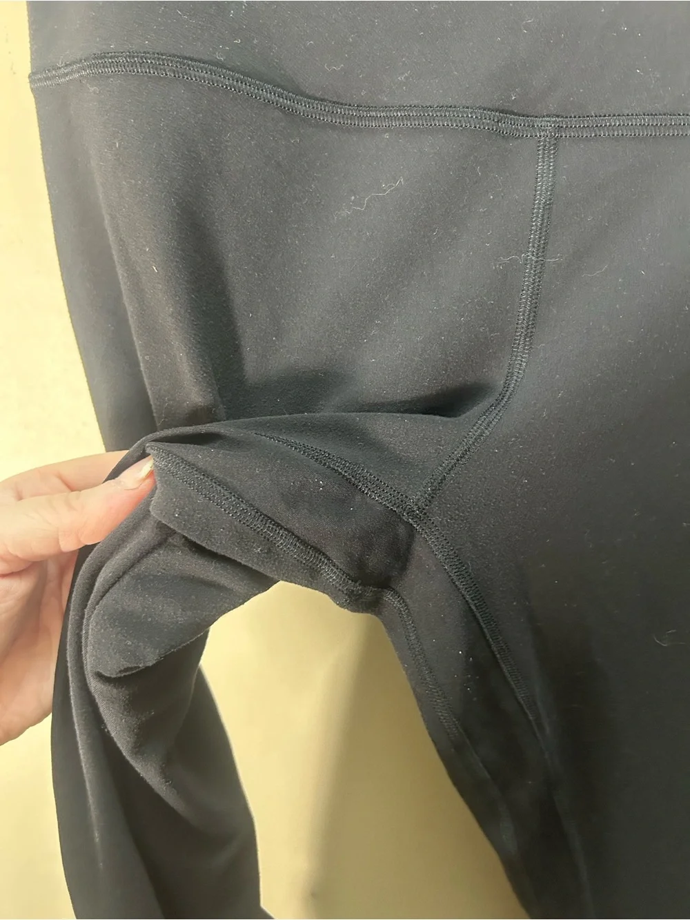 Lululemon Align High Rise Crop Black 21” Inseam Leggings Size 10